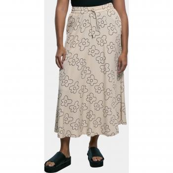 Urban Classics Women's Soft Seagrassflower Viscose Midi Skirt