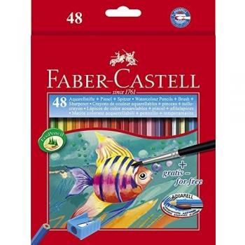 Lápices de colores acuarelables Faber-Castell Classic Colour - Pack de 48