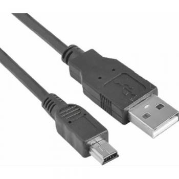 Astrotek USB 2.0 Cable 1m - Type A Male to Mini B 5 pins Male Black Colour RoHS DLI-AT-USB-A-MINI-1M 9320200604312