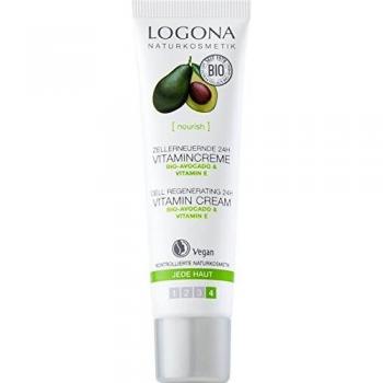 Logona Crema Vitaminica Regeneradora 24H Aguacate 30Ml. 30 ml