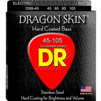 DR Strings DSB-45 Dragon Skin Bass Strings 45-105