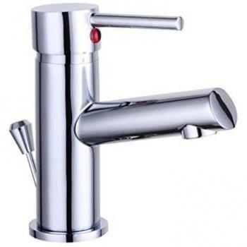 Grifo mezclador para lavabo Schütte Laurana cromado