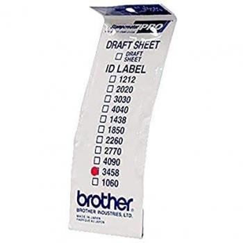 Brother ID3458 - Etiquetas de identificación de 34 x 58 mm