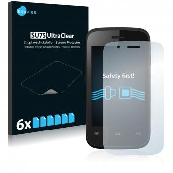 savvies Protector Pantalla Compatible con Wiko OZZY Crazy Phone