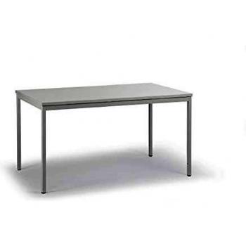Escritorio Eurokraft Basic para Encargados Gris 140x80 cm