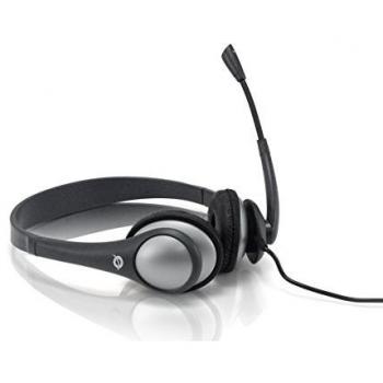 Conceptronic CEASYSTAR - Auriculares de diadema abiertos con micrófono