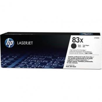HP Cartucho de Tóner LaserJet 83X Negro