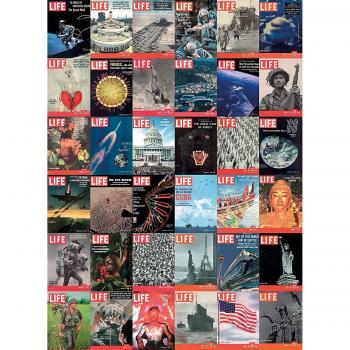 Puzzle 1000 Life Mezcla Portadas de Clementoni
