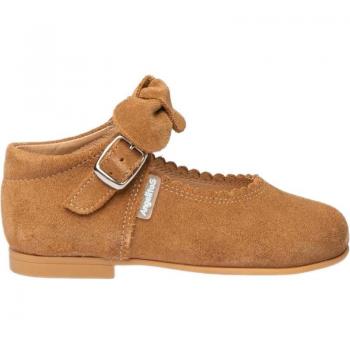 Zapatos de Niña Angelitos 509 Merceditas Camel
