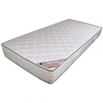 Lote de 2 Colchones 90x190 cm + 2 Almohadas Viscoelásticas - Apoyo Firme - Espuma de Alta Resiliencia 30 Kg/m3