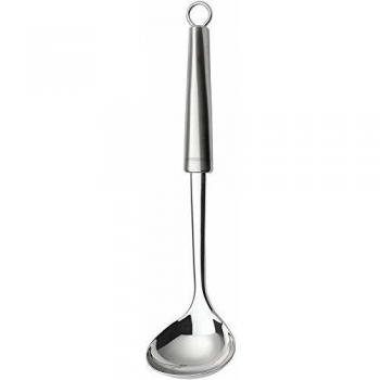 Mestolo Pequeño de Acero Inoxidable con Gancio y Mango Ergonómico 31 cm - Lagostina