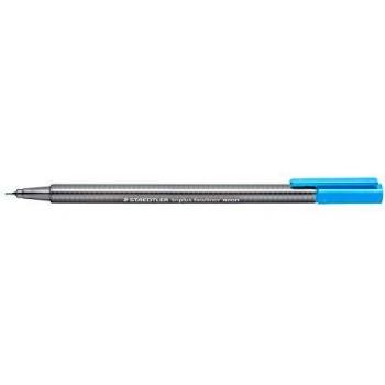 Rotulador Triplus Broadliner Staedtler Azul Neón
