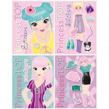 Princess top stickers