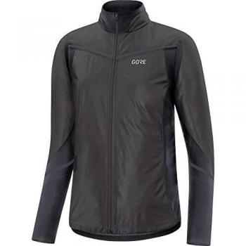 GORE WEAR R5 Camiseta de Mujer y Manga Larga para Running Partial GORE-TEX INFINIUM , 36, Negro