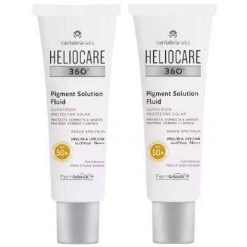 Heliocare 360 Pigment Solución Fluida SPF50+ 50ml + 50ml Duplo Promoción