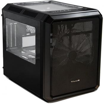 TALIUS Abyss - microATX, 2xUSB 3.0, 1xUSB 2.0, ventilador 20cm led rojo, GPU hasta 29cm, color negro