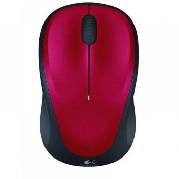 Logitech M235 Wireless Mouse (Red)