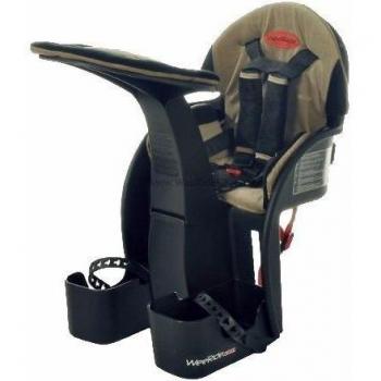 Weeride Safe Front Deluxe Sillita Portabebé Bicicleta, Bebé-Niños, Negro, 0