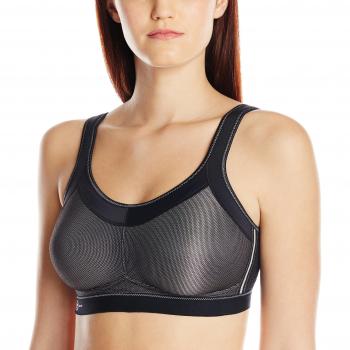 Anita Women's Wireless Active Momentum Sports Bra - Black, Size 30G