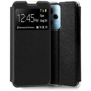 Funda Flip Cover Liso Negra para Xiaomi Redmi Note 12 Pro 5G