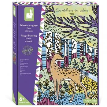 Estuche de manualidades Pintura mágica Bosque