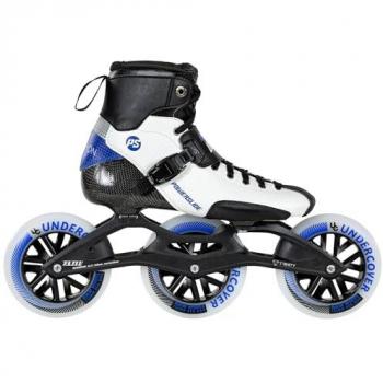 Powerslide Arise Marathon 125 - Patines en Línea con chasis de aluminio, ruedas de 125 mm, rodamientos ABEC-9, diseño ergonómico y sistema de cierre ajustable