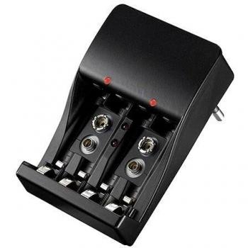 Cargador de Baterías Recargables Ni-CD/MH AA/AAA/2X9V con Indicador LED de Carga