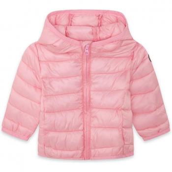 CANADA HOUSE Chaqueta Niña Rosa con Capucha y Cremallera Frontal