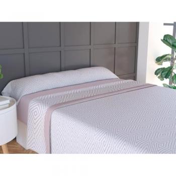 Juego de Sábanas Térmicas de Coralina Celta Cousibed de UNIFABRICS HOME TEXTIL, diseño geométrico ideal para invierno, disponible en tamaños para camas de 90, 105, 135,