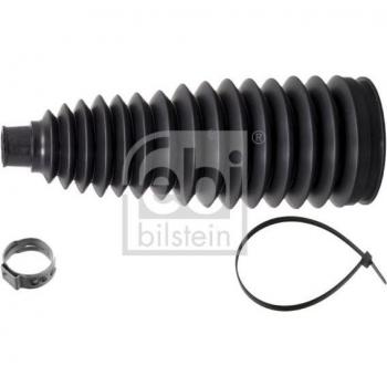 Kit de fuelles de dirección FEBI BILSTEIN 101868 - Juego completo para la protección del sistema de dirección, fabricado en material resistente y duradero, incluye dos fuelles, abrazaderas y accesorios necesarios para la instalación
