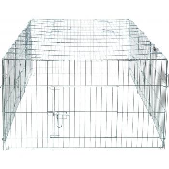 Trixie Natura Outdoor Rabbit Run with Cover - Metal, 216x65x116 cm