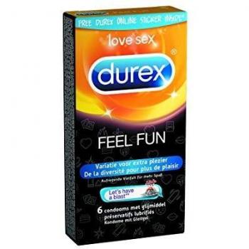 Durex Feel Fun Emoji - 6 Condoms Durex 28 g