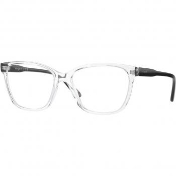 Vogue Eyewear VO5518F Asian Fit W745 Women's Eyeglasses Clear Size 53 (Frame Only) - Blue Light Block Available