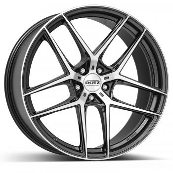 Llanta DOTZ Laguna Seca 10,0x21 ET40 5x112 Gun Metal Polish