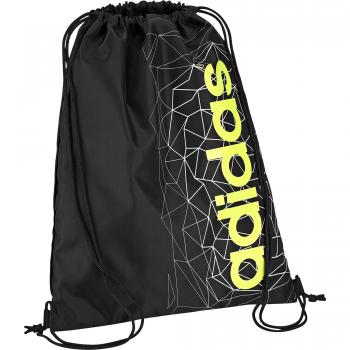 adidas Neopark Gymsack - Bolsa de deporte para hombre, color negro, talla NS