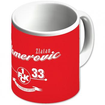 Taza café/té personalizada ZLATAN ALOMEROVIC-1.FCK altura 9.6cm, 350ml, cerámica