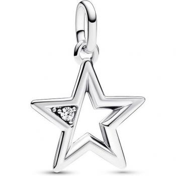 Charm medallón estrella brillante Pandora Me