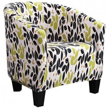 HIFUAR Fundas Elásticas para Sillón Chesterfield Estampada,1 Pieza Moderna Funda de Butaca de Salón Lavable Cubierta Protector de Mueble Elegante para Chester 1 Plaza,Dormitorio,Recepción,Contador