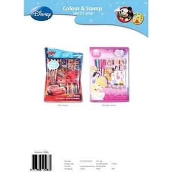 Disney 11283 - Lote de ceras de colores y tampones