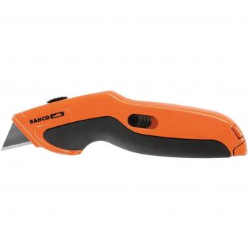 BAHCO Cutter Retractil Ergo Empuñadura Tpr KBRU-01 X5 UNIDADES