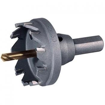 Ruko 105283 Corona perforadora de metal duro, Negro, 28,3 mm