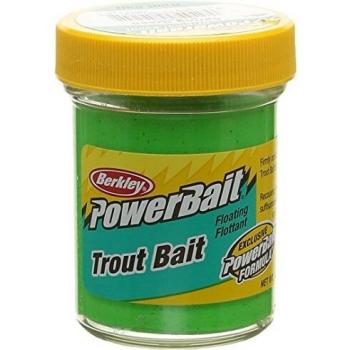 Berkley Powerbait, Atrayente de Pesca, 2 x 50 g, Verde