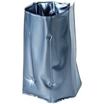 Refrigerador para botellas de vino, 17 x 40 cm, gris