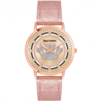Juicy Couture Women's Watch JC1344RGPK - 36mm Transparent Design