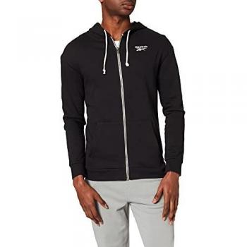 Reebok Te Ft FZ Hoodie Sudadera, Hombre, Negro, S