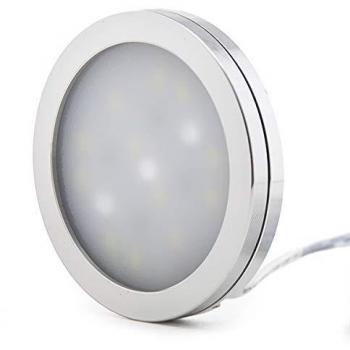 Greenice | Mini Plafón LED Superficie Muebles 3W 300Lm 30.000H Cable 2M | Blanco Natural