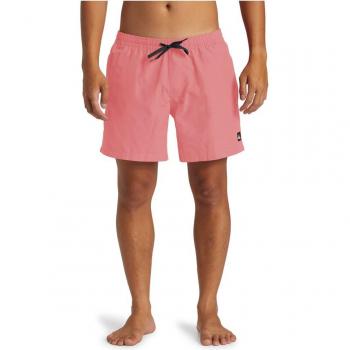 Bañador Quiksilver Everyday Deluxe Volley 15' para hombre, color rosa, talla M