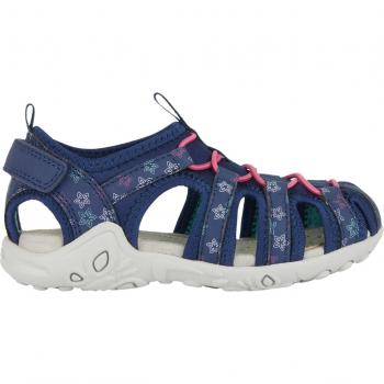 Sandalias Niña Geox S.whinberry G. B Azul Marino/Fucsia