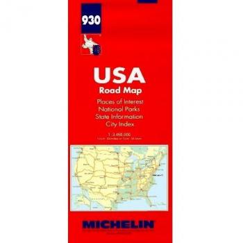 United States of America Road Map