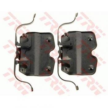 Kit de accesorios, pastillas de freno a disco TRW PFK596 para BMW X5